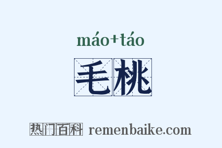 毛桃是什么意思的图片